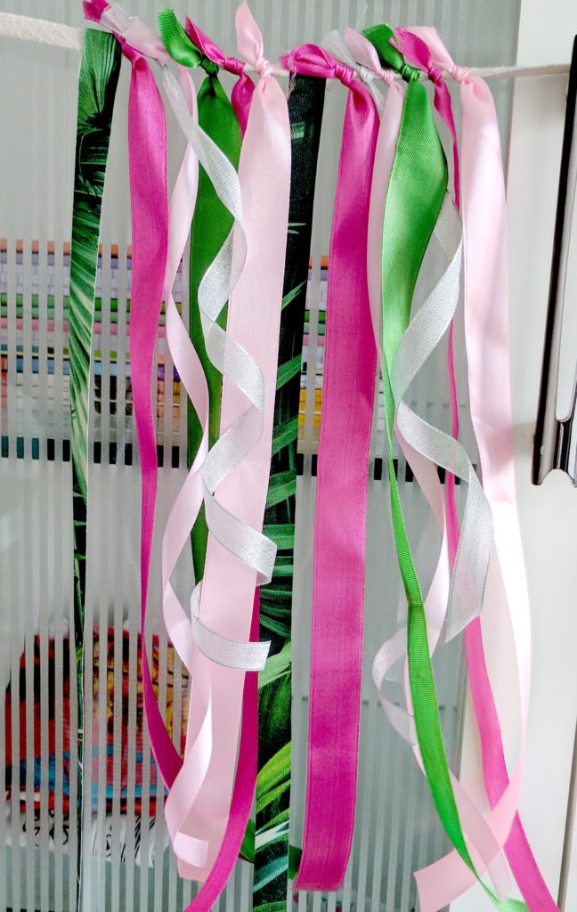 How To Make Ribbon Bunting In Easy Steps • One Brick At A Time