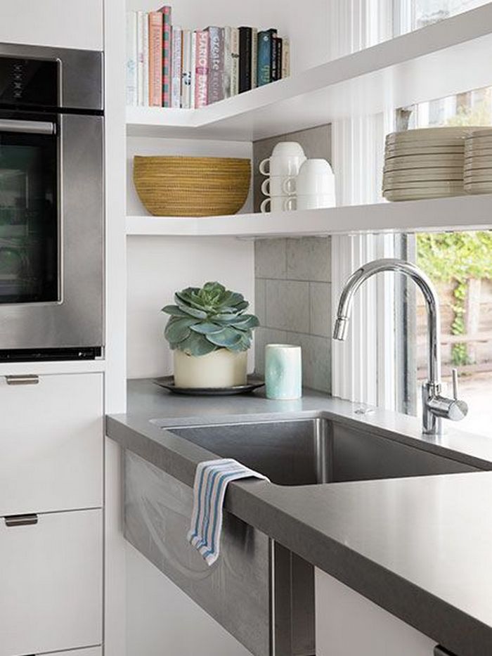 11 Ways To Make Big Space in Your Small Kitchen - Use The Window