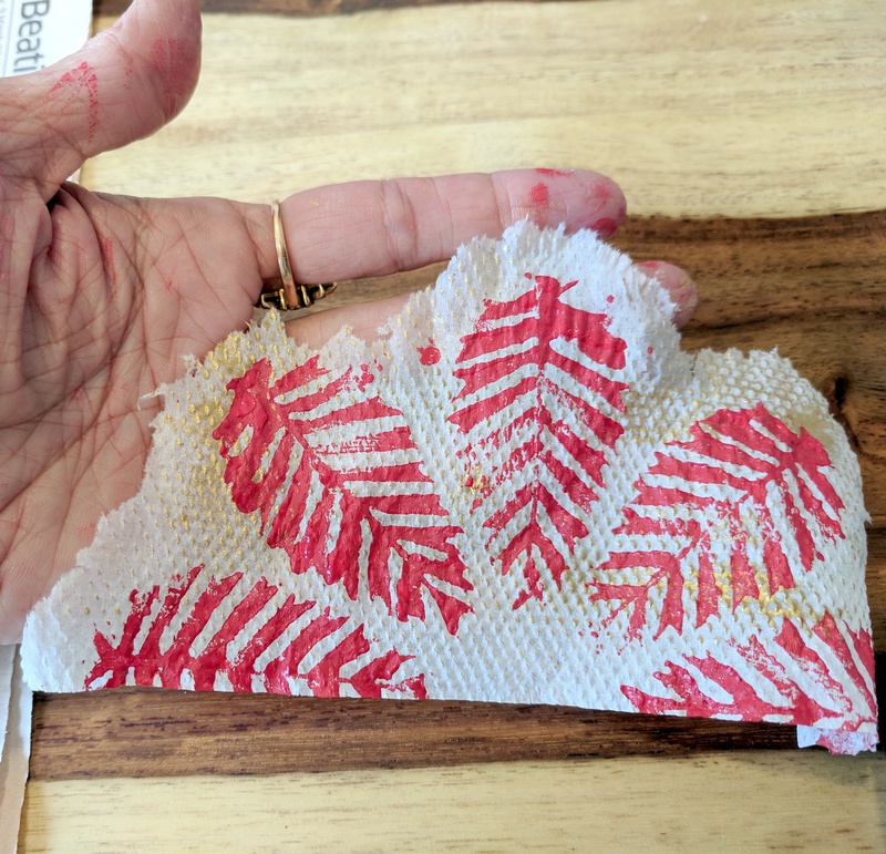 DIY Decoupage Table Coasters • One Brick At A Time
