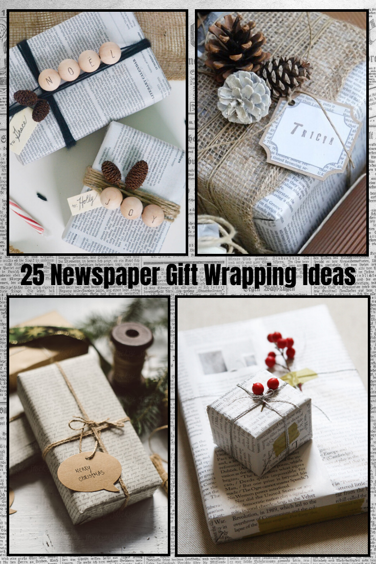 Wrap Gifts With Newspaper - The New York Times