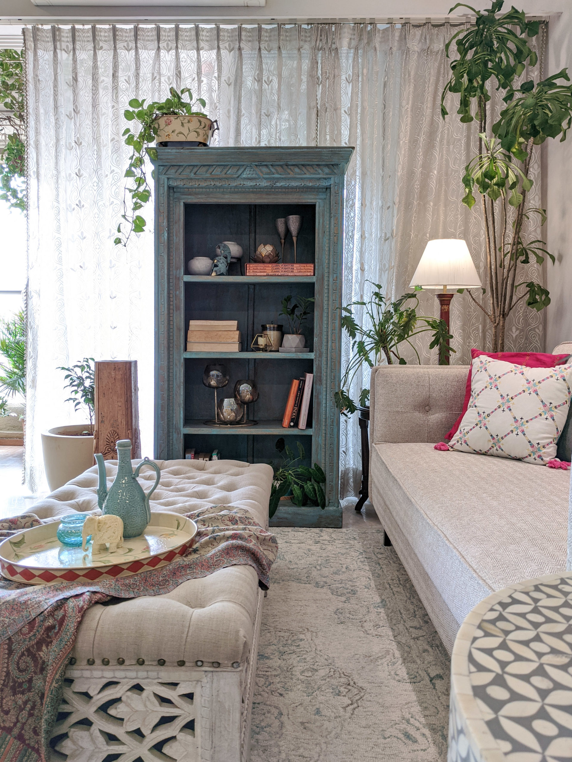 Living Room Refresh With Magnolia Furniture Store • One Brick At A Time