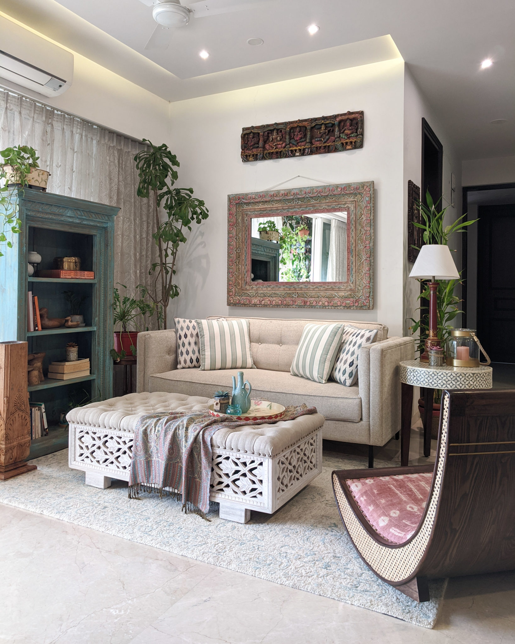 Living Room Refresh With Magnolia Furniture Store • One Brick At A Time