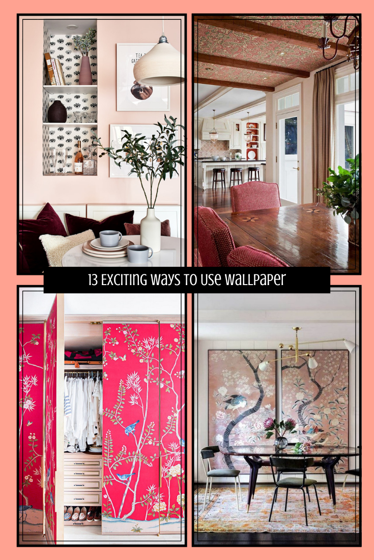 13 Exciting Ways To Use Wallpaper • One Brick At A Time