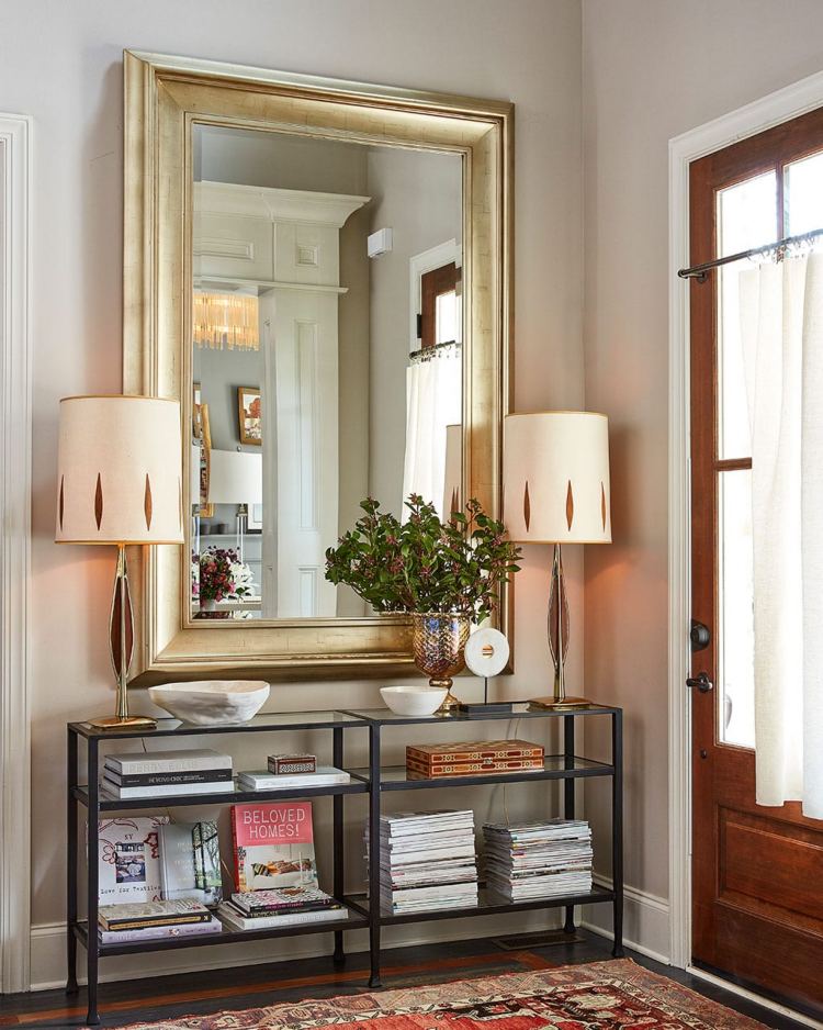 How To Style A Console Table One