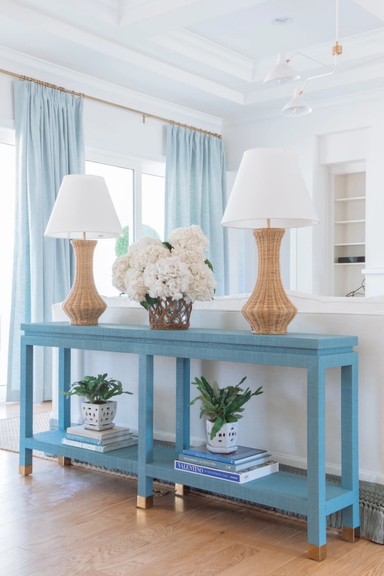 How To Style A Console Table One