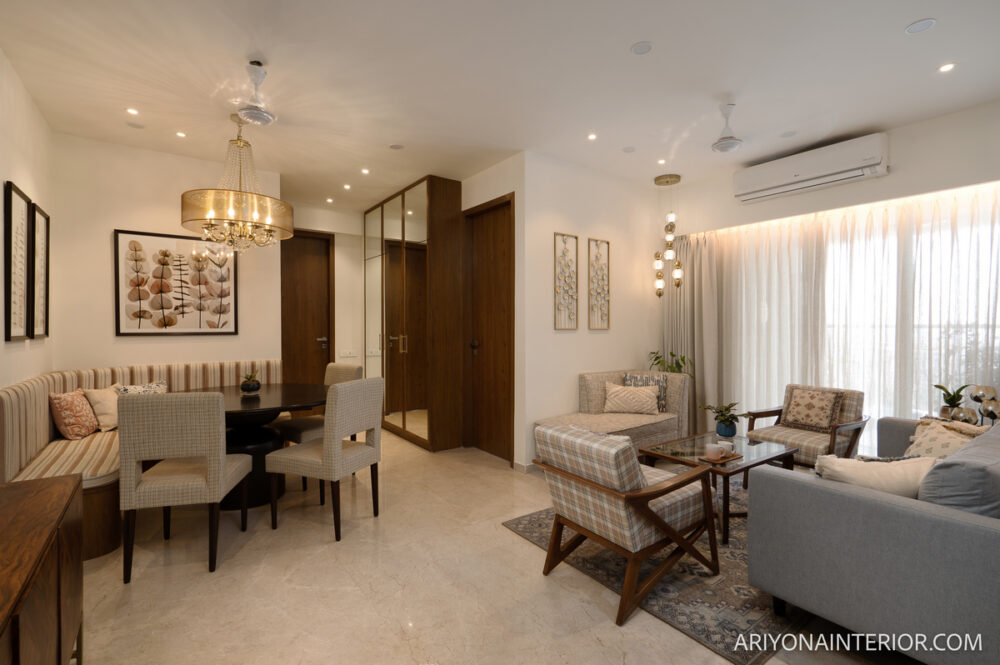 Living and Dining Room - S & Y's Home • One Brick At A Time